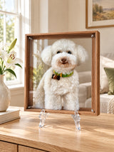 Bespoke Custom Acrylic Pet Portrait – main