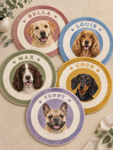Bespoke Custom Pet Photo Faux Shearling Rug – dog gallery