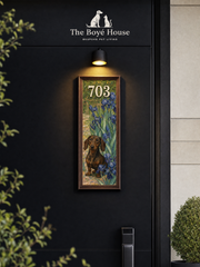 Bespoke Pet Family House Nameplate | The Perfect Housewarming Gift