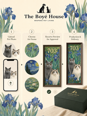 Bespoke Pet Family House Nameplate | The Perfect Housewarming Gift