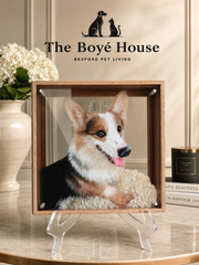 Handcrafted 3D Pet Plaque | Personalised Shadow Box Keepsake Gift