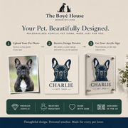 Bespoke Pet Family House Nameplate | The Perfect Housewarming Gift