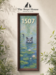 Bespoke Pet Family House Nameplate | The Perfect Housewarming Gift