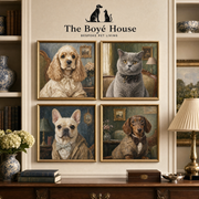 Pet portrait set