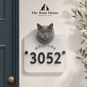 Bespoke Pet Family House Nameplate | The Perfect Housewarming Gift