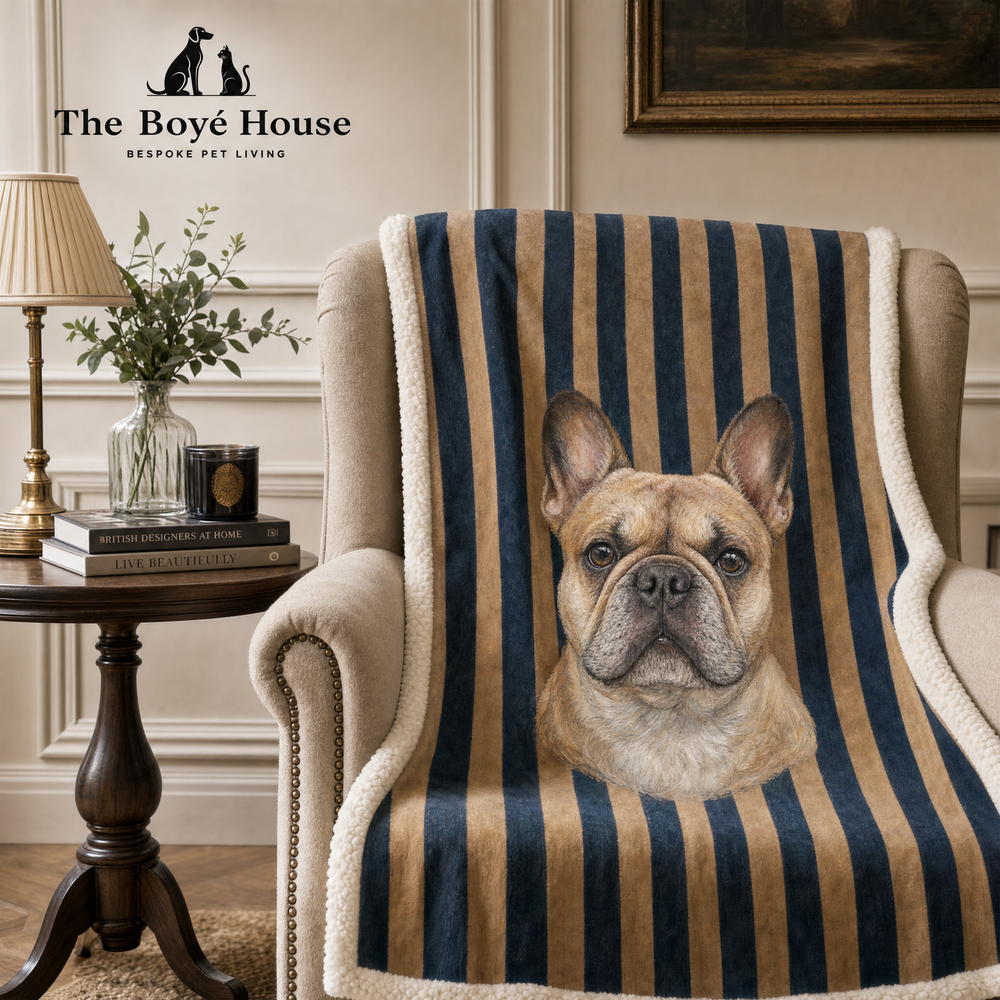 The "Twining & Snuggling" Personalised Blanket Set for People & Pets