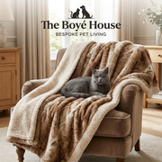 The "Twining & Snuggling" Personalised Blanket Set for People & Pets