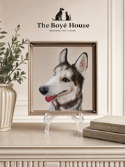 Handcrafted 3D Pet Plaque | Personalised Shadow Box Keepsake Gift