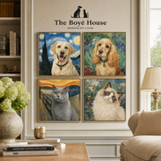 Pet portrait set
