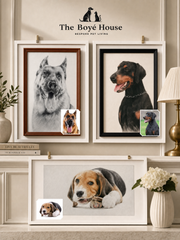 Commissioned Pet Portrait Drawing | The Ultimate Personalised Memorial Gift